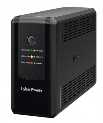 No Break CyberPower UT550G - 550 VA, 275 W, Negro, Hogar y Oficina