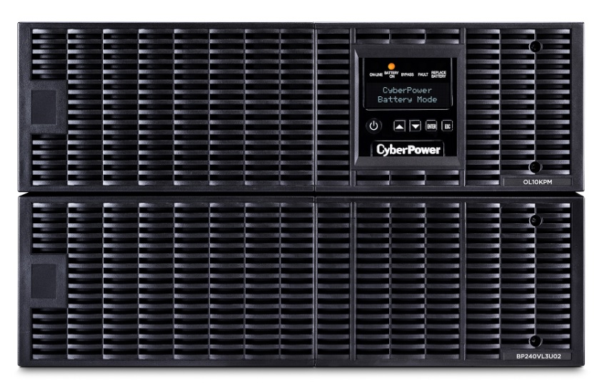 No Break Cyberpower OL10KRT 10000VA /10000W - Online Doble Conversión, 200 - 240 Vac / 200 - 240 Vac. Pantalla LCD