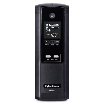 No-Break CyberPower - 1350 VA, 810 W, 8 h, Negro, Hogar y Oficina