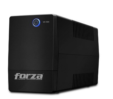 No-Break FORZA NT-501 - 500 VA, 250 W, Negro, Hogar y Oficina