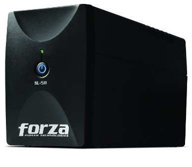 No-Break FORZA - 500 VA, 250 W, Negro, Hogar y Oficina