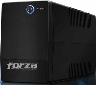 No-Break FORZA - 1000 VA, 500 W, Negro, Hogar y Oficina