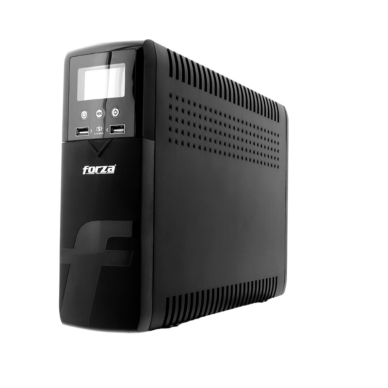 No-Break FORZA XG-1501LCD - 1500 VA, Negro