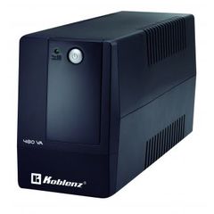 No-Break KOBLENZ 4816 USB/R - 480 VA, 240 W, Negro, Hogar y Oficina