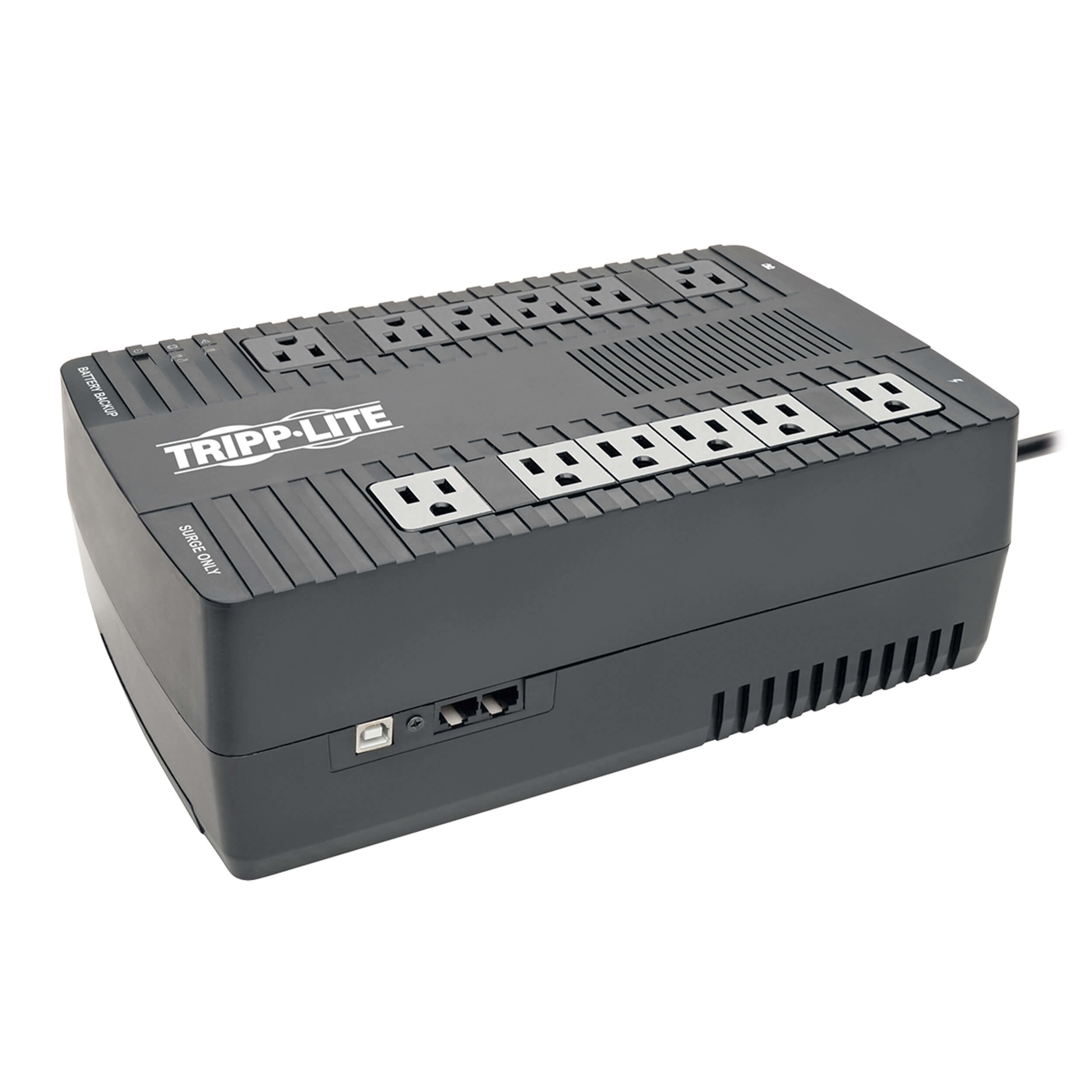 UPS TRIPP-LITE AVR750U - 750 VA, 450 W, Negro