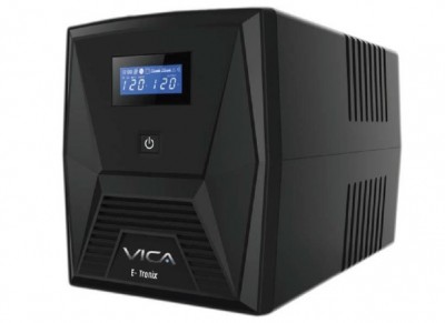 No-Break VICA  E-TRONIX 2000 - 2000 VA, 1200 W, Negro