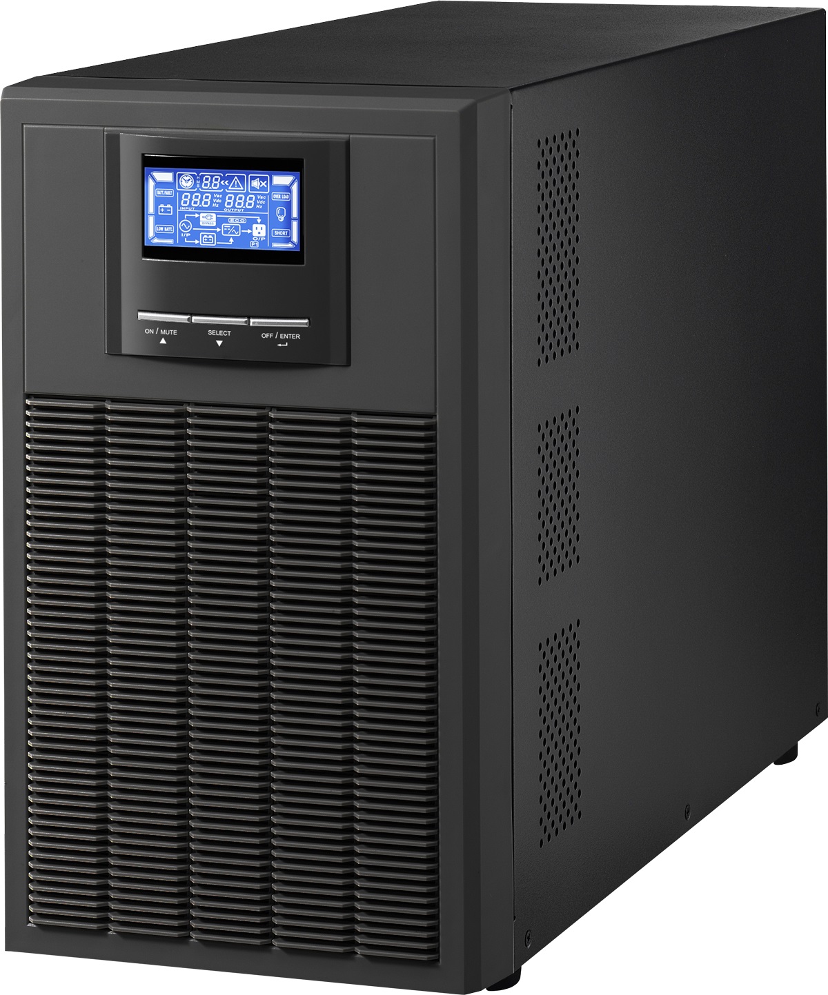 UPS Online con Doble Conversión Torre VICA GAMMA 3K - 3000 VA, 2700 W, 4 h, Negro