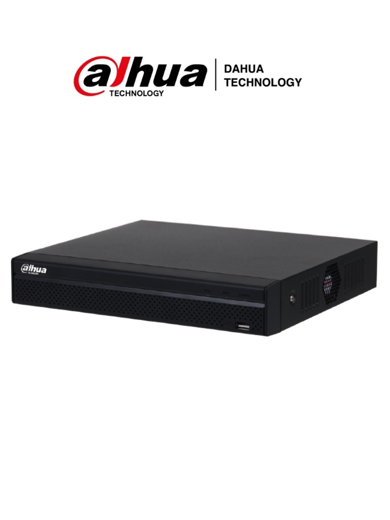 DAHUA NVR1104HS-P-S3/H - NVR de 8 Megapixeles/ 4k/ 4 Canales IP/ 4 puertos PoE/ Smart H.265+/ Rendimiento de 80 mbps/ Salida de Video HDMI VGA/ -