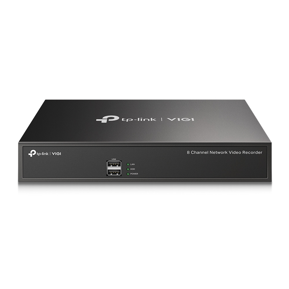 NVR TP-LINK VIGI NVR1008H - 8 canales IP resolucion hasta 5 MP, H.265 +