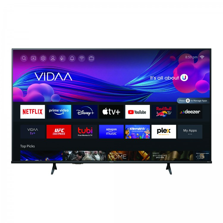 Televisor Hisense 65A6KV - 65 pulgadas, LED 4K UHD, 3840 x 2160 Pixeles, SMART VIDAA