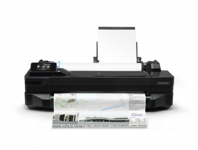 Plotter HP Designjet T120 - 1200 x 1200 DPI, 256 MB, 4, Inyección de tinta térmica