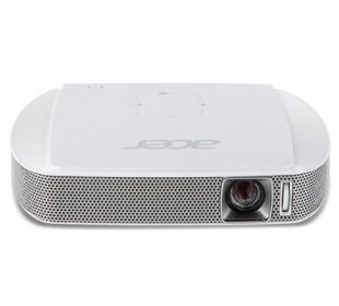 Proyector ACER C 205 - 200 lúmenes ANSI, LED, WVGA (854x480), 20000 h, Color blanco