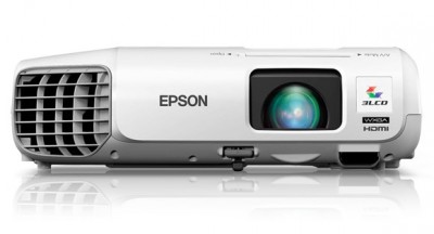 Proyector EPSON POWERLITE 955WH - 3200 lúmenes ANSI, 3LCD, WXGA (1280x800), 5000 h, Color blanco