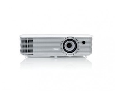 Proyector OPTOMA W345 - 3300 lúmenes ANSI, DLP, WXGA (1280x800), 10000 h, Color blanco