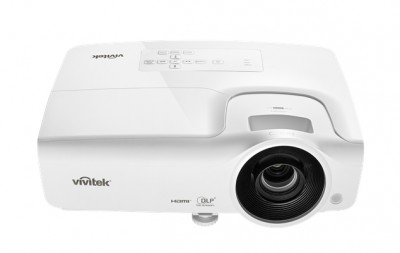 Proyector VIVITEK DX263 - 3500 lúmenes ANSI, DLP, XGA (1024x768), Color blanco