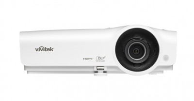 Proyector VIVITEK DW265 - 3500 lúmenes ANSI, DLP, WXGA (1280x800), Color blanco