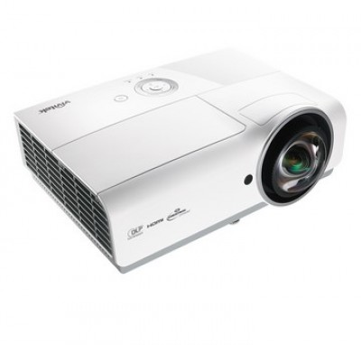 Proyector VIVITEK DX883ST - 3300 lúmenes ANSI, DLP, XGA (1024x768), Color blanco