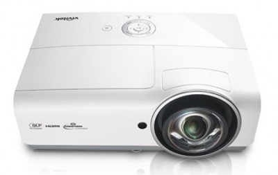 Proyector VIVITEK DW884ST - 3600 lúmenes ANSI, DLP, WXGA (1280x800), Color blanco