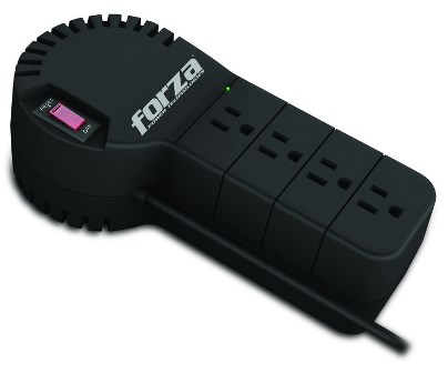 Regulador FORZA FVR-1001 - Negro, Hogar y Oficina, 1000 VA, 500 W
