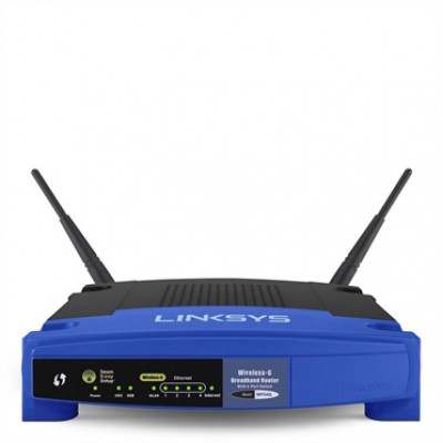 Router LINKSYS - Externo, 2, Negro, Azul