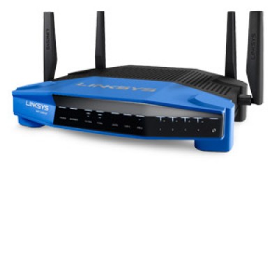 Router LINKSYS - Externo, 4, Negro, Azul