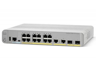 Switch CISCO WS-C3560CX-8PT-S - Gris, 8
