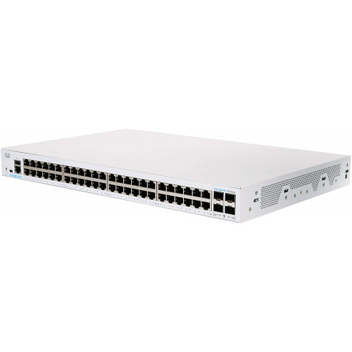 Switch  CISCO CBS350-48P-4G-NA - Blanco, 48