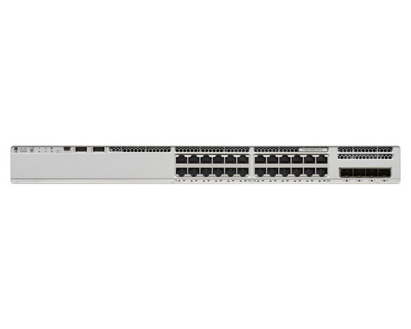 Switch Cisco Catalyst - C9200L-24T-4G-A; 24 puertos data only, 4 x 1G, requiere licencia Advantage OBLIGATORIA -no incluida- Smartnet se vende por separado