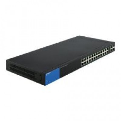 Switch LINKSYS LGS326 - Negro, Azul, 26, 10/100/1000 Base-T(X)