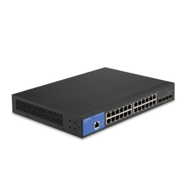 Switch Linksys LGS328C Administrable 24 Puertos + 2 SFP -