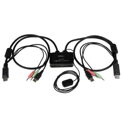 Conmutador StarTech.com - Negro