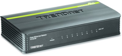 Switch TRENDnet - Negro, 8, 10/100 Base-T(X)