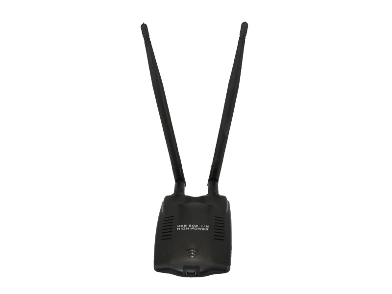 Adaptador Wireless ACTECK - Inalámbrico, USB, 300 Mbit/s, Negro