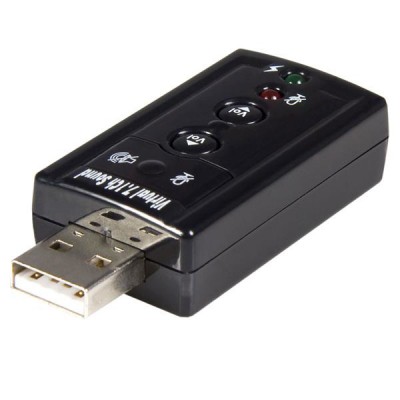 Tarjeta de red StarTech.com - USB, Negro