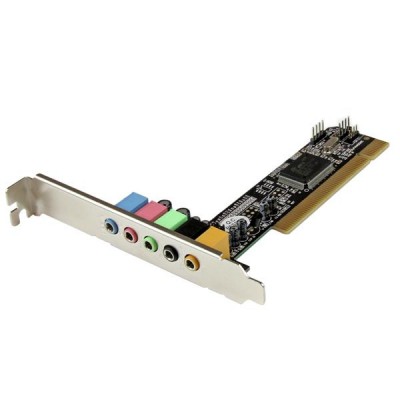 Tarjeta de sonido StarTech.com PCISOUND5CH2 - 5.1, PCI, C-Media 8738LX