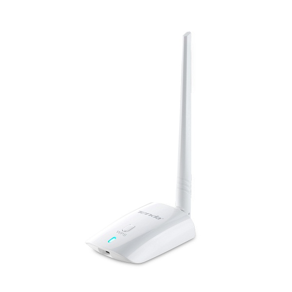 Adaptador de red inalámbrico TENDA - Color blanco, 150 Mbit/s