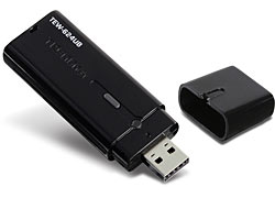 Adaptador inalambrico TRENDnet - Inalámbrico, USB, 300 Mbit/s, 2.4 - 2.4835, Negro