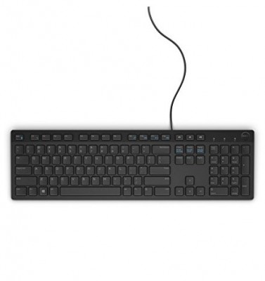 Teclado DELL KB216 580-ADRT - Negro, Alámbrico