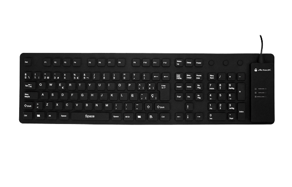 Teclado ACTECK TF-240 - USB, QWERTY, PC/server, Negro