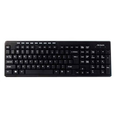 Teclado Multimedia Inalambrico Acteck 8 tecla ACTECK AC-916493 - RF inalámbrico, QWERTY, Negro, Universal, Inalámbrico