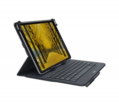 Estuche LOGITECH Folio Universal - Negro, Universal