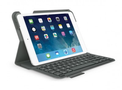 Folio LOGITECH Ultrathin - Negro, Apple, Funda