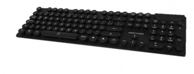 Teclado PERFECT CHOICE PC-201090 - Inalámbrico, Negro, PC