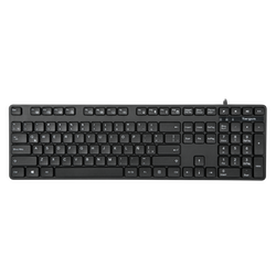 Teclado alámbrico grande USB AKB30ES -