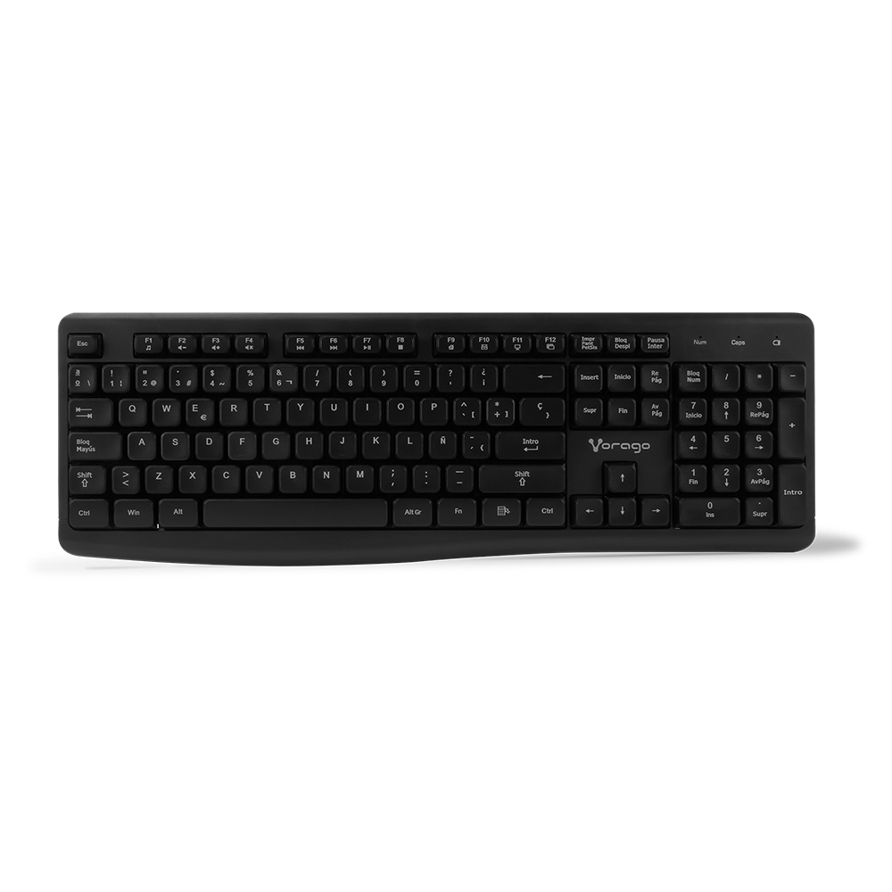 Teclado. Vorago KM-200 V2. Inalámbrico multimedia -