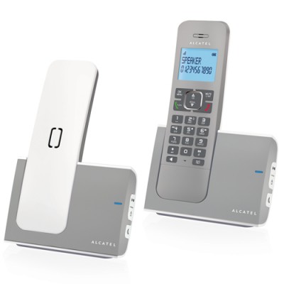 Teléfono digital ALCATEL G280 VOICE - Escritorio, Color blanco, Verde, Si, Si, LED