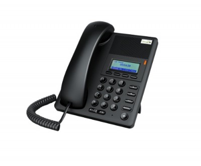 Teléfono IP DENWA - 1 líneas, Negro