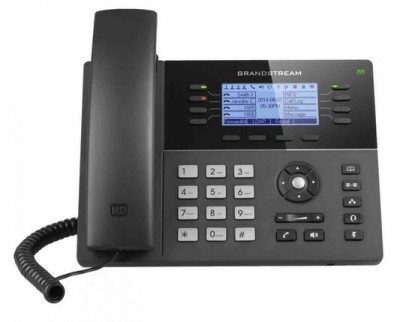 Teléfono IP Grandstream GXP1782 - 8 líneas, Negro