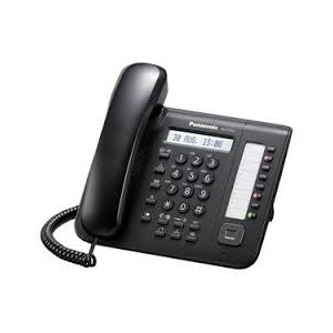 Teléfono Digital PANASONIC - Escritorio, Negro, Si, Si, LCD