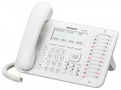 Teléfono Digital PANASONIC - Desk/Wall, Color blanco, Si, Si, LCD